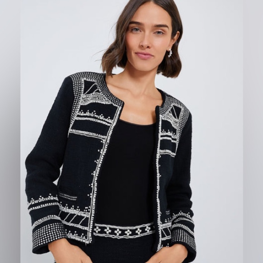 Sea New York Mille Embroidered Jacket NWOT size M